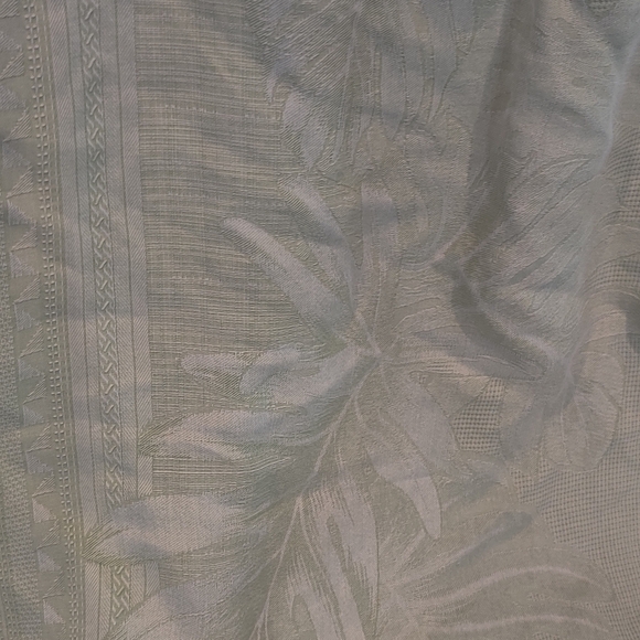 Tommy Bahama Pale Green Silk Shirt Sz L - Picture 6 of 6